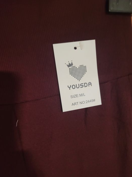 Spodnie wysoki stan M/L