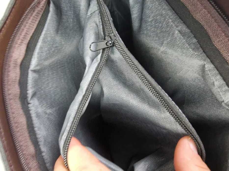 Torebka damska Louis Vuitton kratka brązowa saszetka