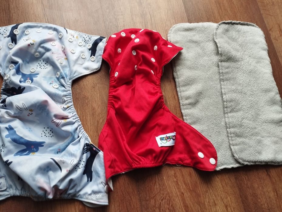 Pieluszki Wielorazowe z KIESZONKĄ + 3WKŁADY