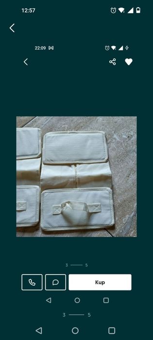 Organizer materiałowy