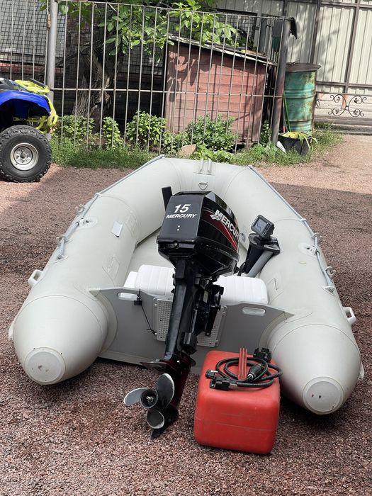 Надувная лодка Fiord Boat Jeannine 280М Mercury 15