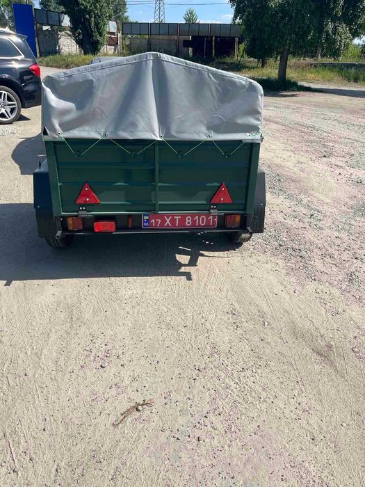 Легковий причіп Дніпро-170 на ресорах Волга (посилений)