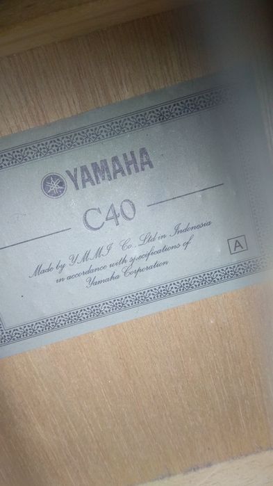 YAMAHA C40 Violão clássico nylon