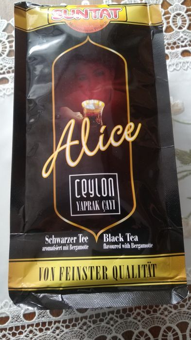 Herbata czarna  ALICE bergamot  0,5 kg