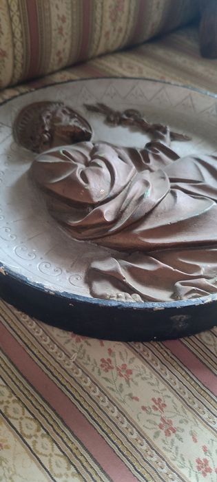 Święty Józef relief Antyk