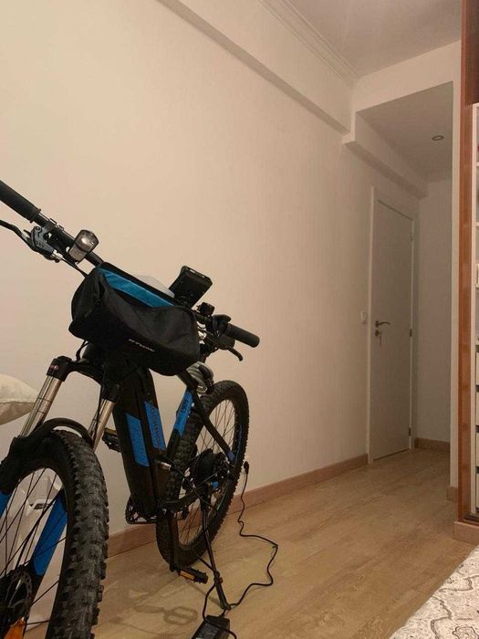 BTT ELÉTRICA ROCKRIDER E-ST500 2019 - Muito pouco usada