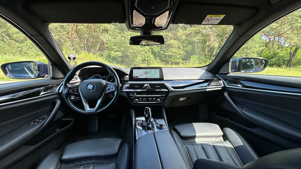 BMW Seria 5 BMW 520D 190KM Automat Harman Kardon BEZWYPADKOWY Prywatnie