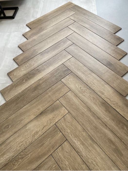 Płytki 11 x 60 CM Podłogowe Tramonto Beige Jodełka Drewno Klepka