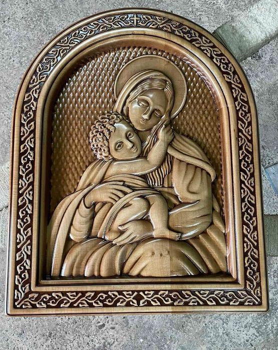 Ікона Різдво Пресвятої Богородиці Свята Родина картина деревʼяна образ