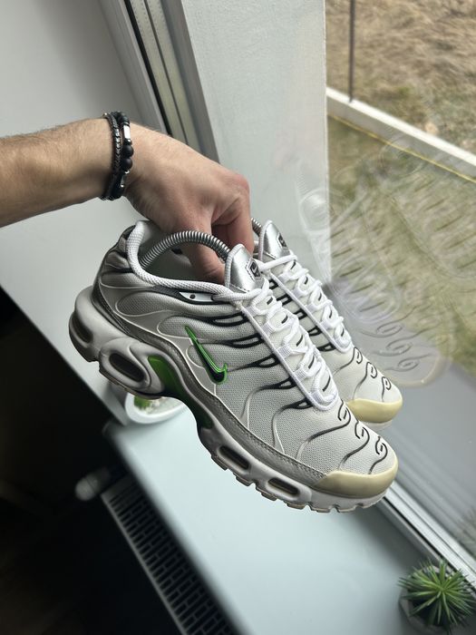 Кросівки 26см Nike Air Max Tn Plus White Black Volt