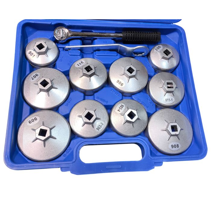 Набір литих ключів для масляних фільтрів 23шт Набор съемников фильтров