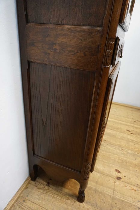 Piękna rzeźbiona witryna / barek / słupek szer. 80cm