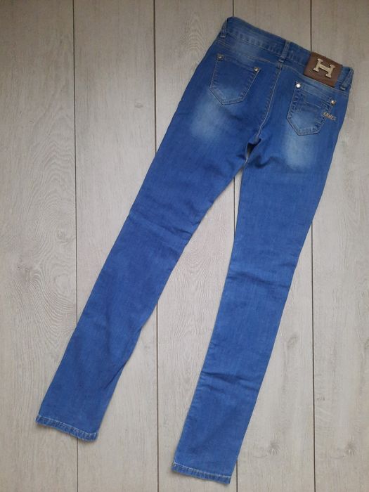 Spodnie jeansy hermes S/M