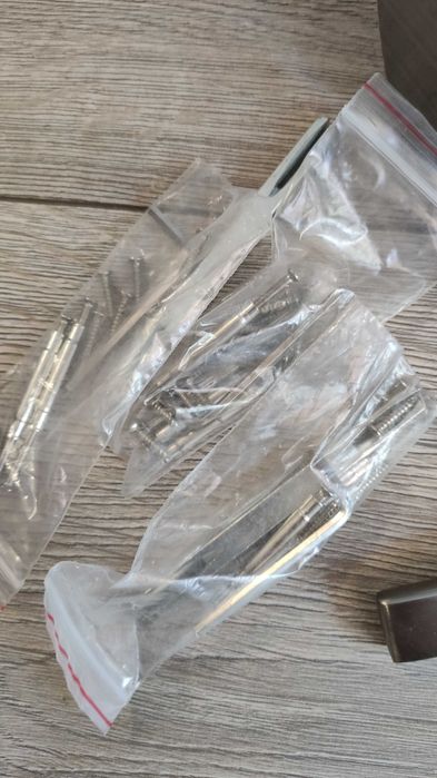 Ручки дверні + комплект накладок на замок