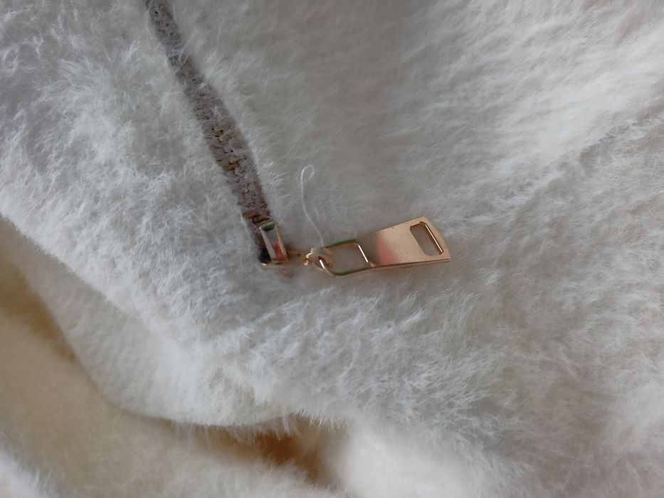 Płaszcz premium wełna angora  Xl / XXL oversize komunia ślub