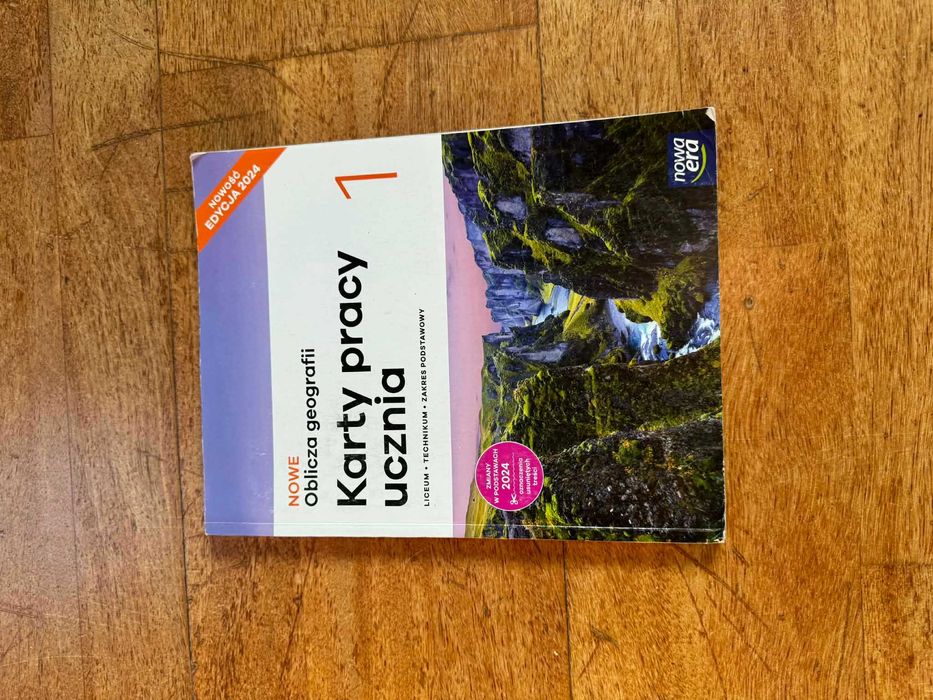 Oblicza geografii karty pracy ucznia do klasy 1
