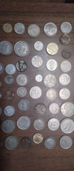Moedas de coleção antigas raras