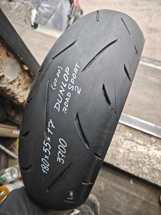 Мото шина резина спорт 180/55 R17 задняя с Германии
