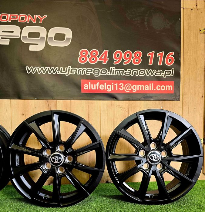 NOWE ALUFELGI TOYOTA 15x5x100 - Avensis,Prius,Verso-s,Yaris