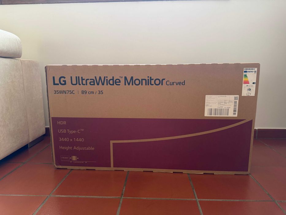 Monitor LG UltraWide 35" Curvo | 3440x1440 | 100Hz | USB-C