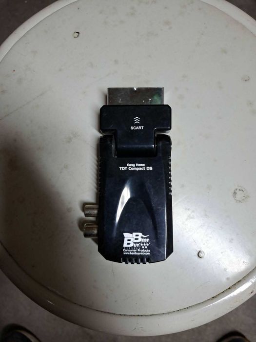 Mini Descodificador Digital Terrestre Dvb-T2 Hevc Scart Hdmi