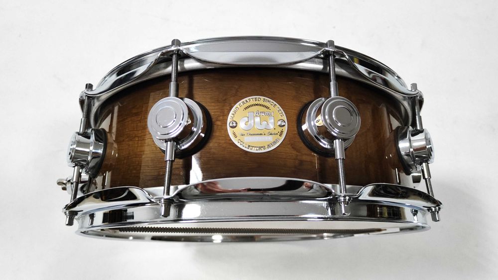 Kolekcjonerski werbel DW 14x5" Maple VLT Exotic Campher Burl!