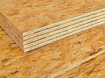 Плита влагостойкая ОСБ, OSB-3 Кроно 1,25 x 2.50м, 10мм (все размеры)