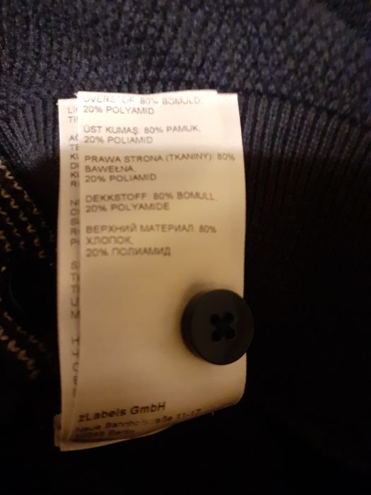 Kardigan męski, roz. L, Pier One, 80% bawełny
