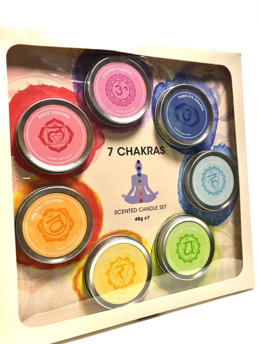 Набір ароматичних свічок “7 Chakras”