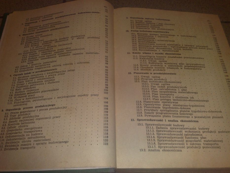 EkonomiKa i Organizacja Budownictwa, W-wa1972,S.Kotyński ,W.Obtułowicz