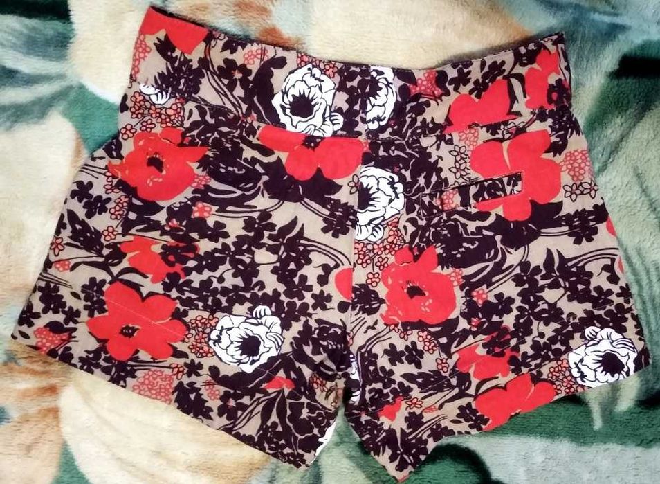 Пляжные шорты XXS Хлопковые плюс лен короткие шорты женские