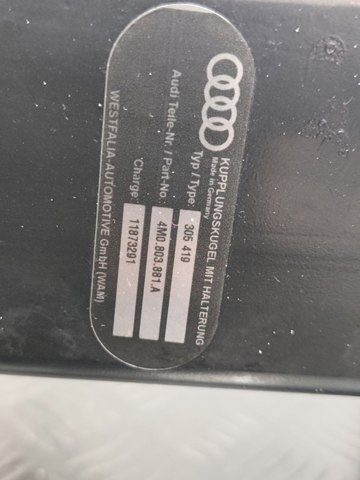Фаркоп Audi Q7 4M Premium Plus 2016-