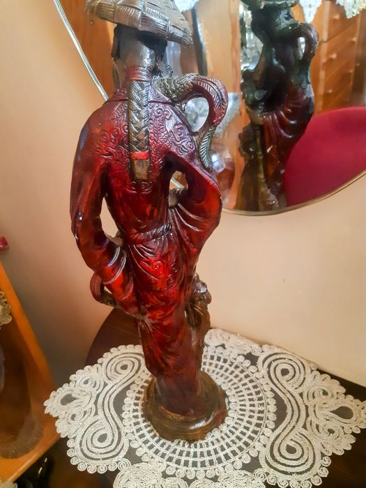 Duża Figura-rzeźba azjatycka 50 cm