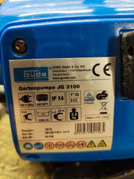 Pompa do wody hydrofor