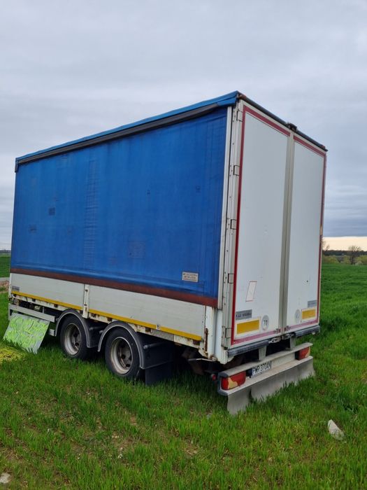 Przyczepa tandem  ciężarowa