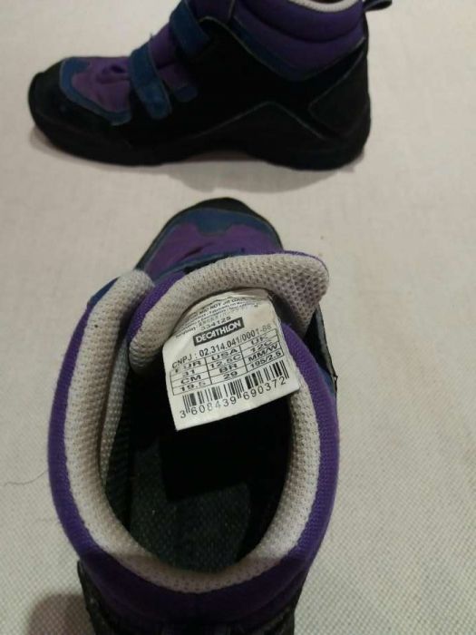 Botas criança Quechua Novadry tamanho 31