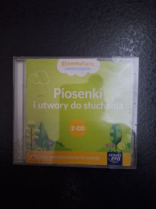 Zestaw płyt cd dla dzieci przedszkole