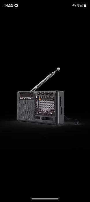 Радіоприймач XHDATA D-368 Fm/Am/Sw