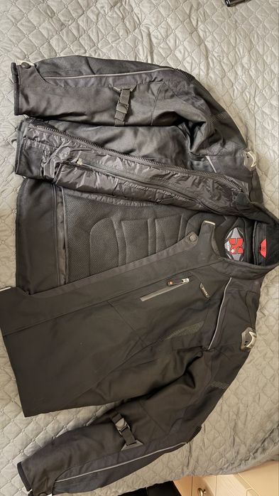 Мотокуртка текстильная с защитой и слайдерами  IXS