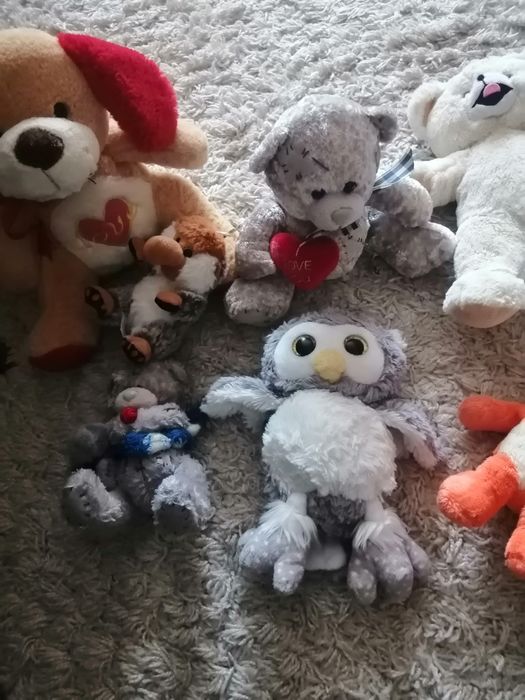 Maskotki różne cena za całość