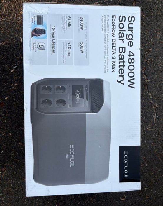 Нова ecoflow delta 3 max. Нова , на гарантії !