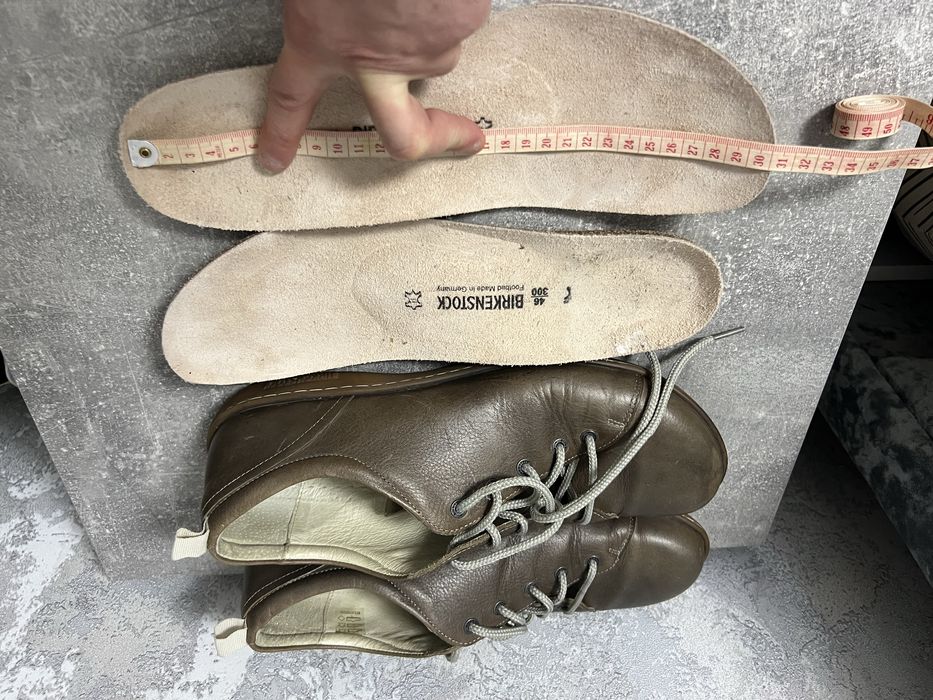 Кеди кросівки шкіряні Birkenstock Made in Germany  100% оригінал