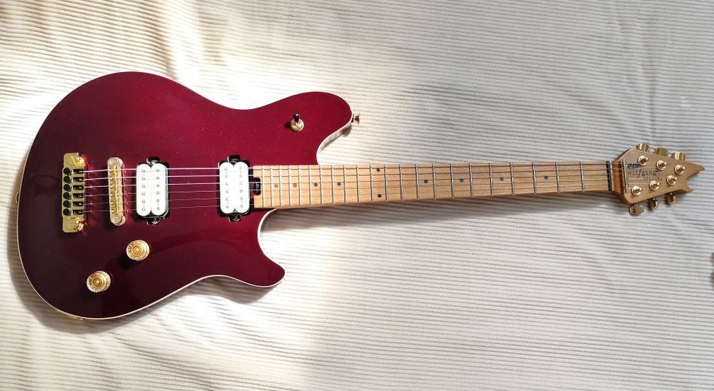 Guitarra Eléctrica EVH Wolfgang Special Tom Oxblood  nova l.