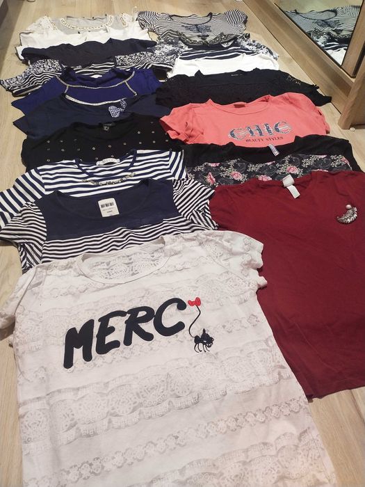 Bluzki damskie 18 sztuk