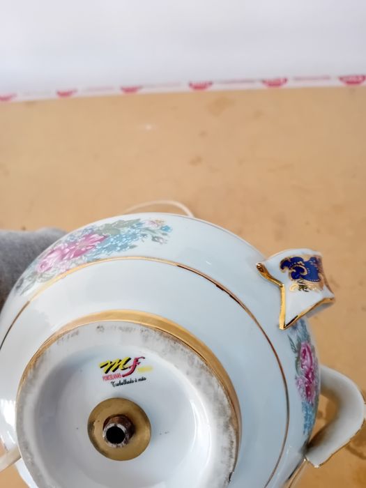 Loiça procelana pintada à mão Myrtus