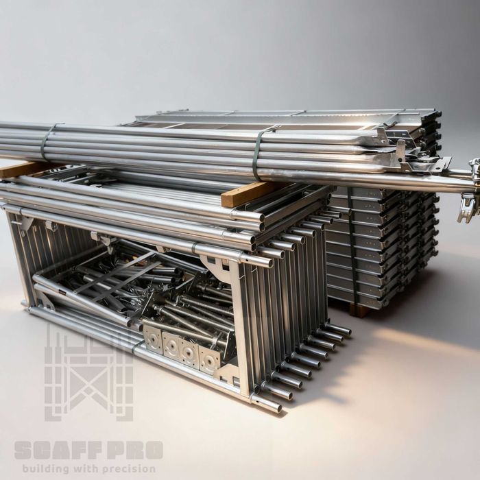 Rusztowanie 157 m2 klinowe fasadowe SL73 baumann altrad