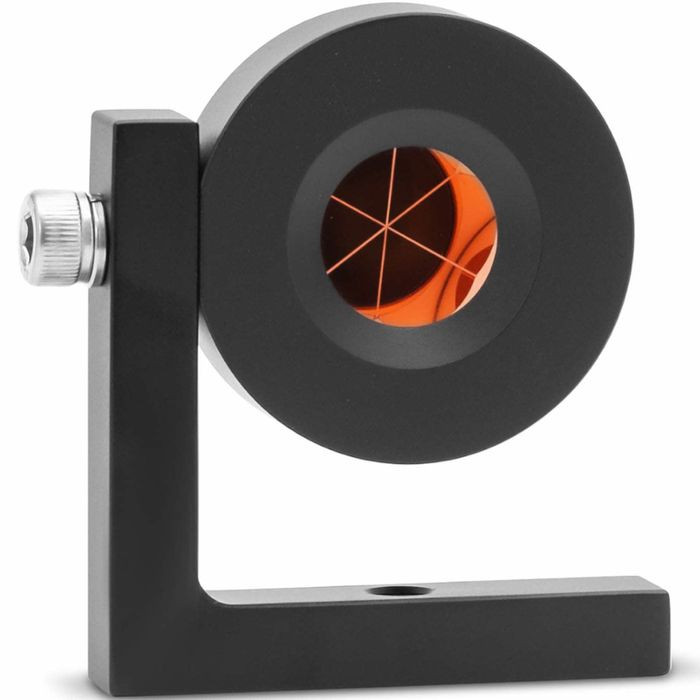 Mini pryzmat lustro dalmiercze geodezyjne z uchwytem l miedziowane