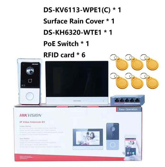 Videodomofon cyfrowy HIKVISION DS-KIS603-P, do negocjacji !!!