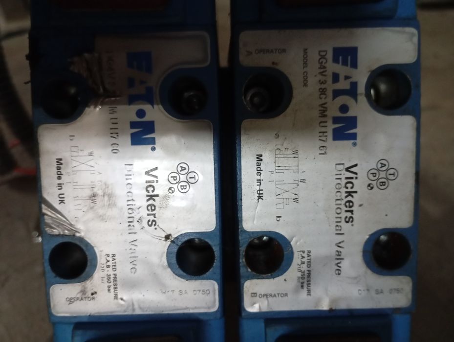 Electrovalvulas hidráulicas 24vdc