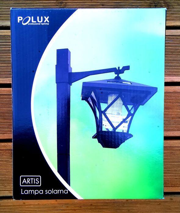 Lampa ogrodowa solarna